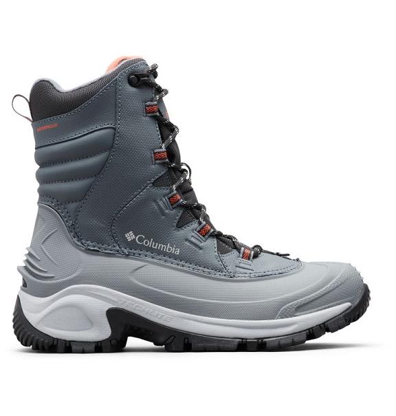 Columbia Bugaboot III Boots Grey Red For Women's NZ41563 New Zealand